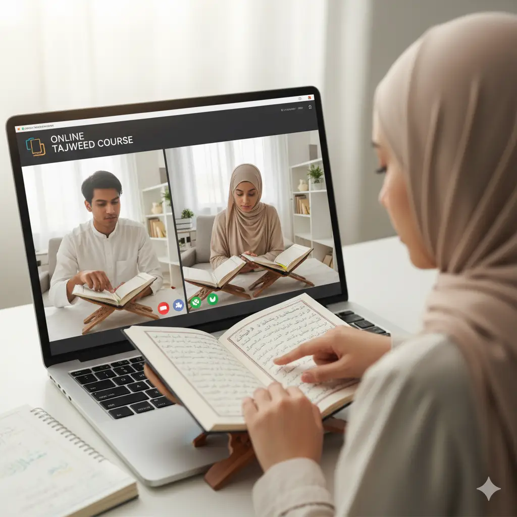 Online Tajweed Course – Learn Quran with proper pronunciation and rules of Tajweed.