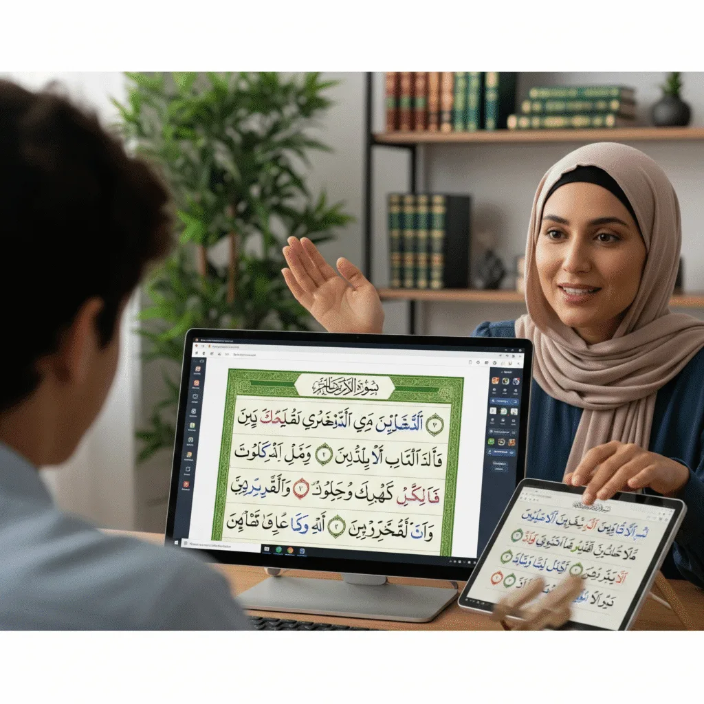 Online Quran courses for Tajweed – Learn Quran with correct pronunciation and Tajweed rules