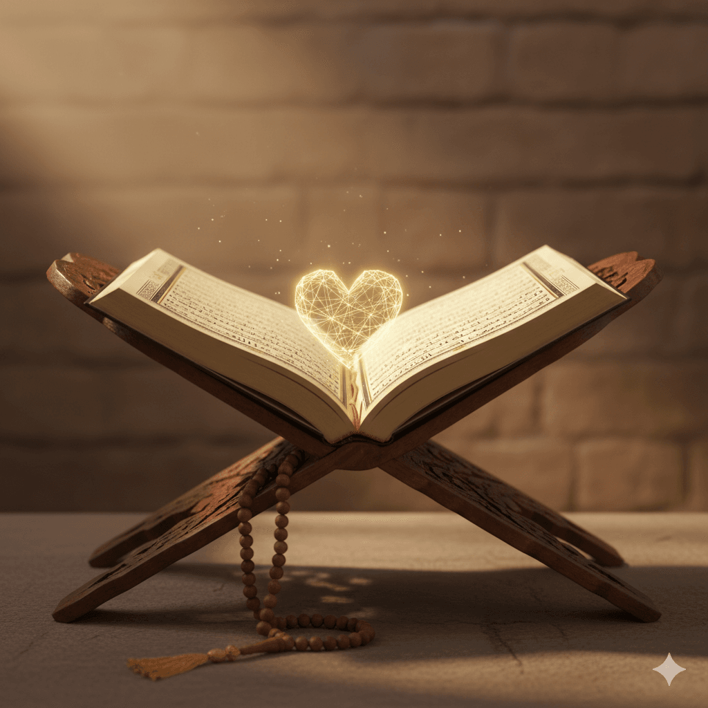 Heart purification by connecting deeply with the Holy Quran